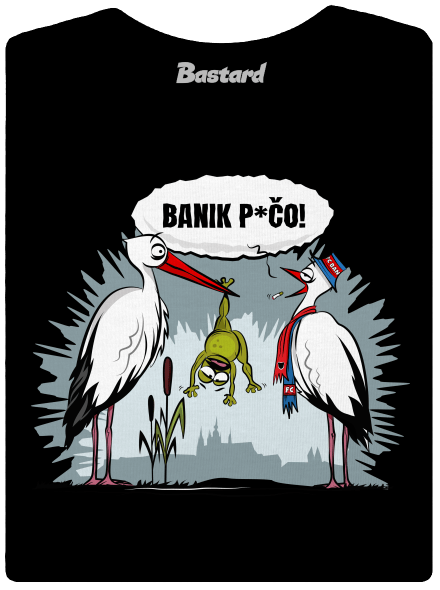 Banik p*čo! dámske tričko Black