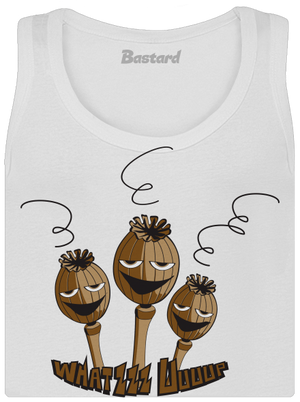 Makovica dámske tielko klasické White