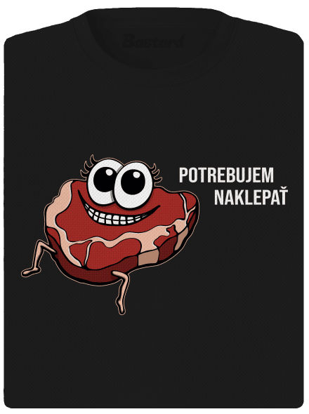 Chceš naklepať? dámske športové tričko Black