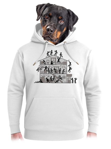 Párty unisex mikina premium Snowwhite