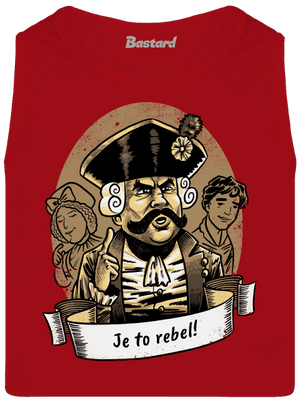 B14: S čerty nejsou žerty pánske tielko Red