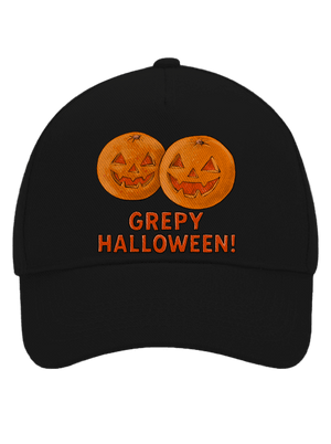 Grepy Halloween šiltovka baseballka Black