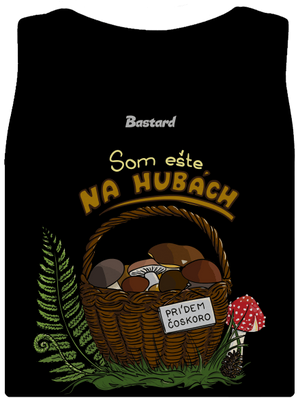 Na hubách dámske tielko klasické Black