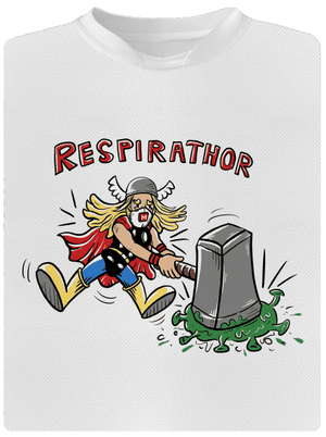 Respirathor detské športové tričko White