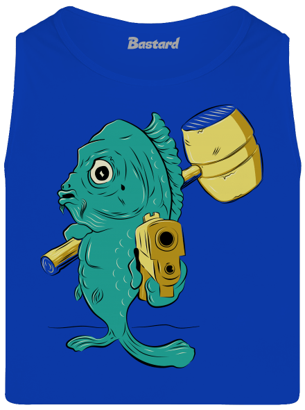 Posledná štedrovečerná pánske tielko Royal Blue