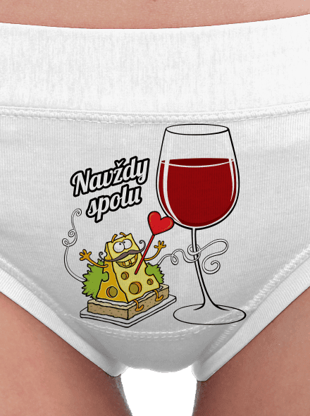 Navždy spolu dámske nohavičky White