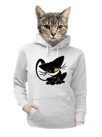 dámska mikina klokanka