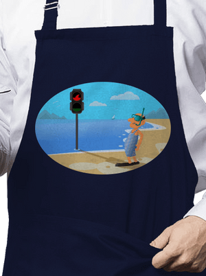 Bezpečné plávanie zástera Navy