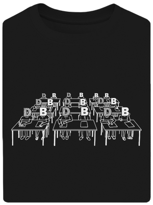 Cimrman: Debil, blbeček unisex tričko oversized Black