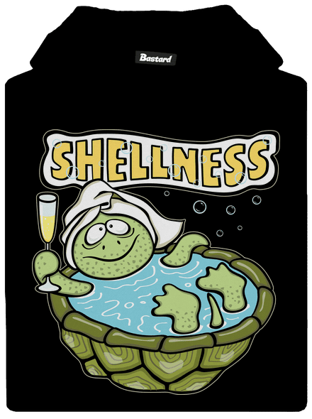Shellness detská mikina klokanka Black