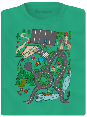 Cesta dámske športové tričko Mint Mal