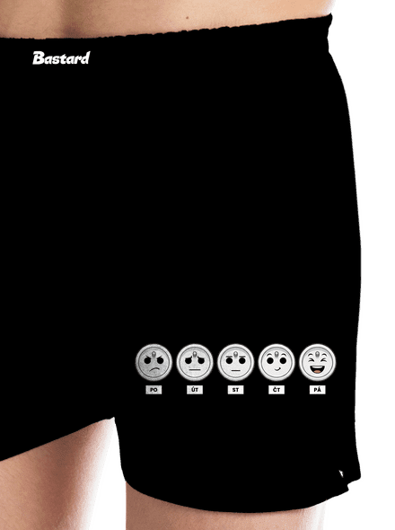 Týždeň elektrikára pánske trenky Black
