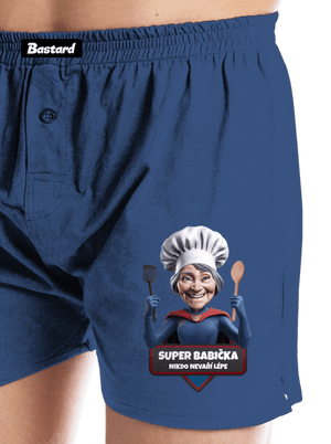 Super babička pánske trenky Blue