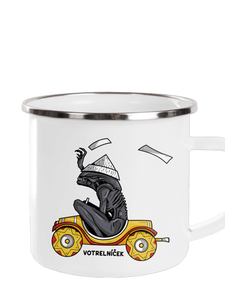 Votrelníček plecháčik White