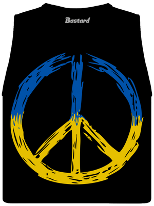 Ukrajina - Peace dámske tielko voľné Black
