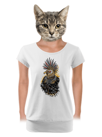 dámske tričko s lemom