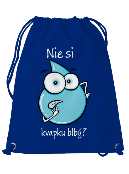 Nie si kvapku blbý vak Royal Blue Mal