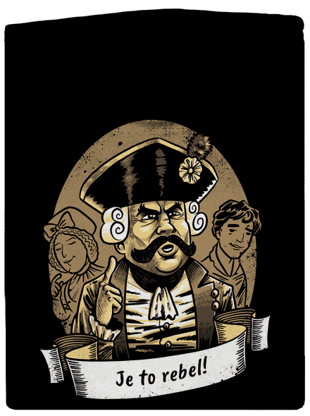 B14: S čerty nejsou žerty pánska mikina na zips Black