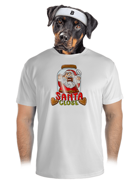 Santa Close pánske športové tričko White