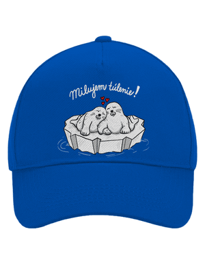 Milujem túlenie šiltovka baseballka Bright Royal