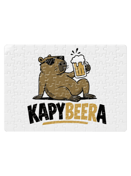 Kapybeera puzzle White