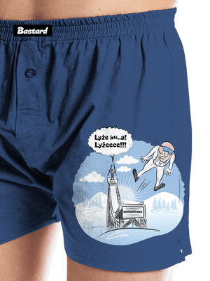 Lyže pánske trenky Blue