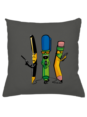 Písací gang vankúš Gray Pol