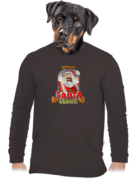 Santa Close pánske dlhý rukáv Bear Brown