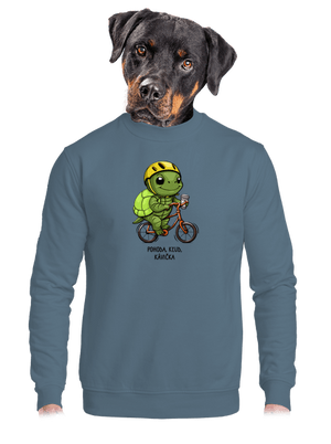 Pohoda, kľud unisex mikina bez kapucne Nordic Blue