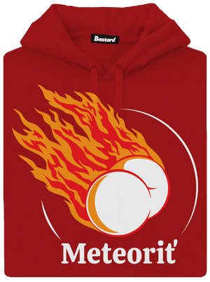 Meteoriť dámska mikina klokanka Red Mal