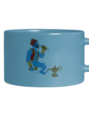 Gin a tonic hrnček makronka Blue Macaron