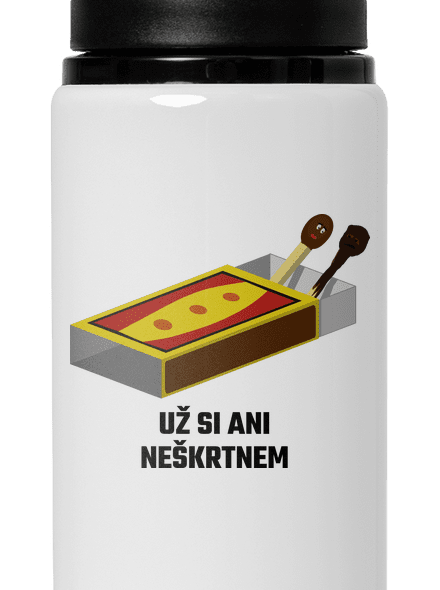 Už si neškrtnem flaša na vodu White