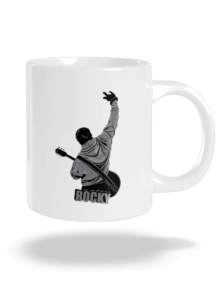 Rocky veľký hrnček White