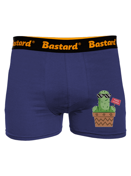 Pozor pichám boxerky Blue Navy