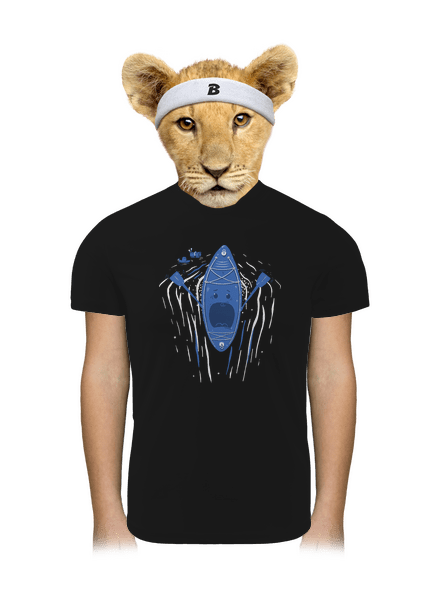 Ahhhh! detské športové tričko Black