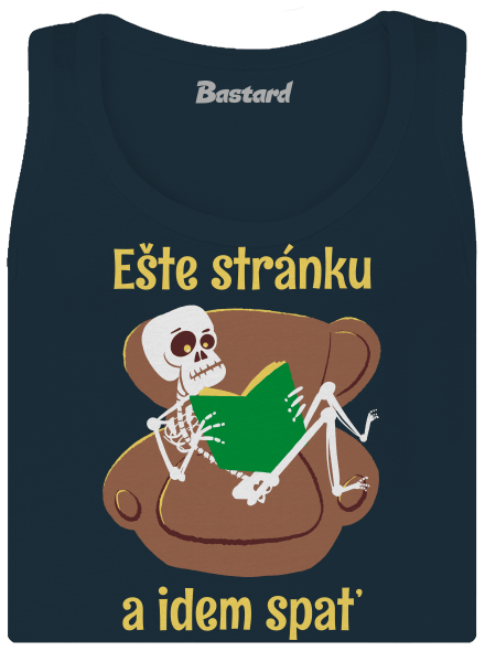 Ešte stránku dámske tielko klasické Navy