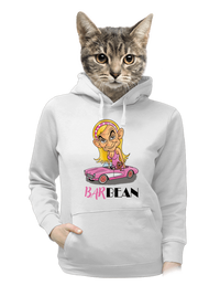 dámska mikina klokanka