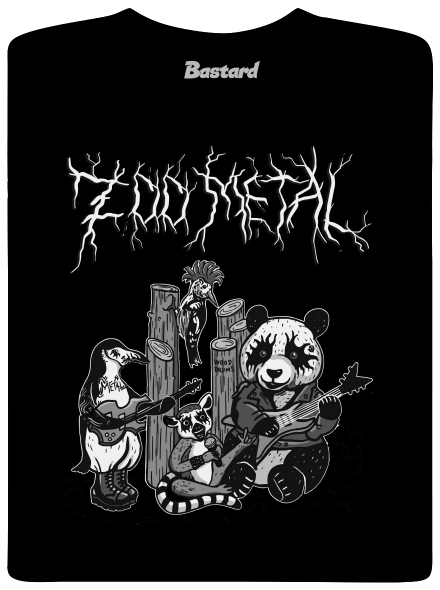 ZOO metal pánske dlhý rukáv Black