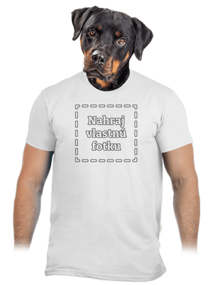 Vlastná potlač pánske tričko White