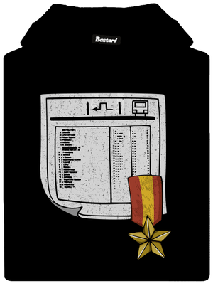 Cestovný poriadok dámska mikina klokanka Black