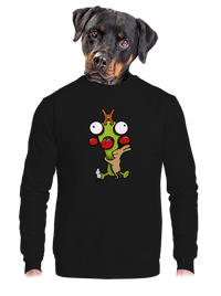 unisex mikina bez kapucne