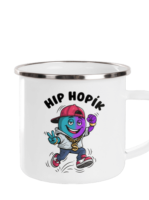 Hip Hopík plecháčik White