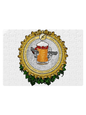 Pivný horoskop: Strelec puzzle White