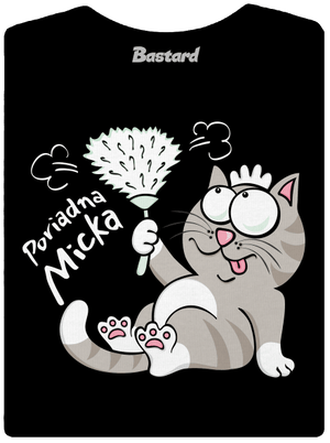Macko a Micka dámske tričko Black