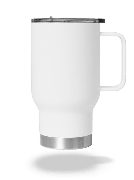 Bez potlače termohrnček White