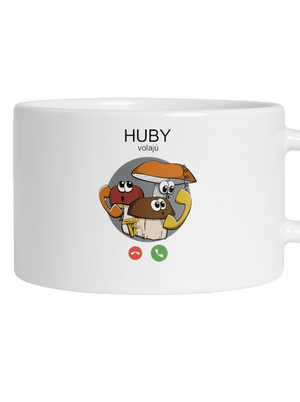 Huby volajú hrnček makronka White