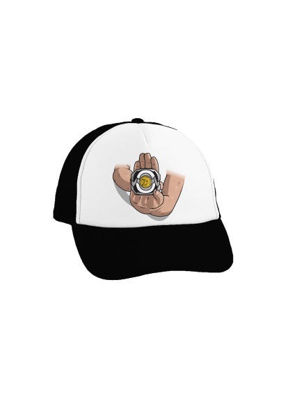 Morfujeme šiltovka truckerka Black cap