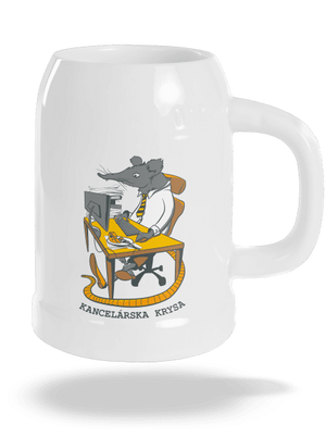 Kancelárska krysa polliter White