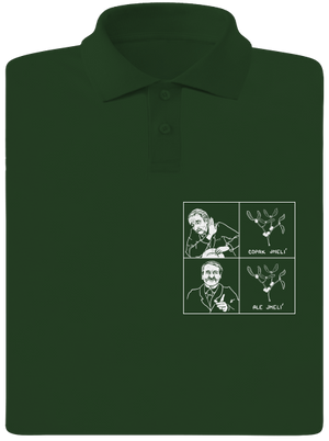 Cimrman: Copak jmelí pánska polokošeľa Bottle Green Mal