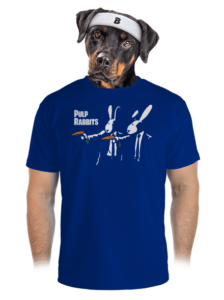 Historky z klobúka pánske športové tričko Royal Blue Mal